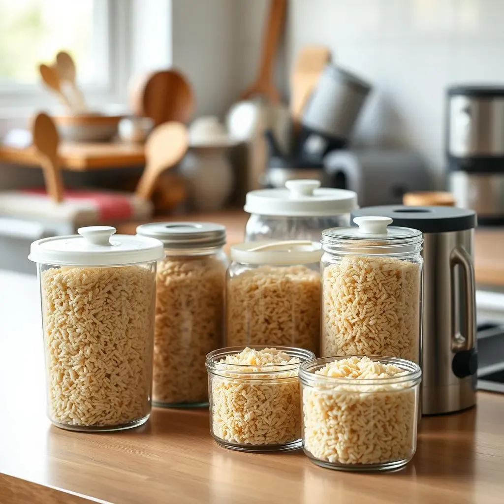 Best Rice Storage Containers for Fried Rice: Size and Shape Considerations