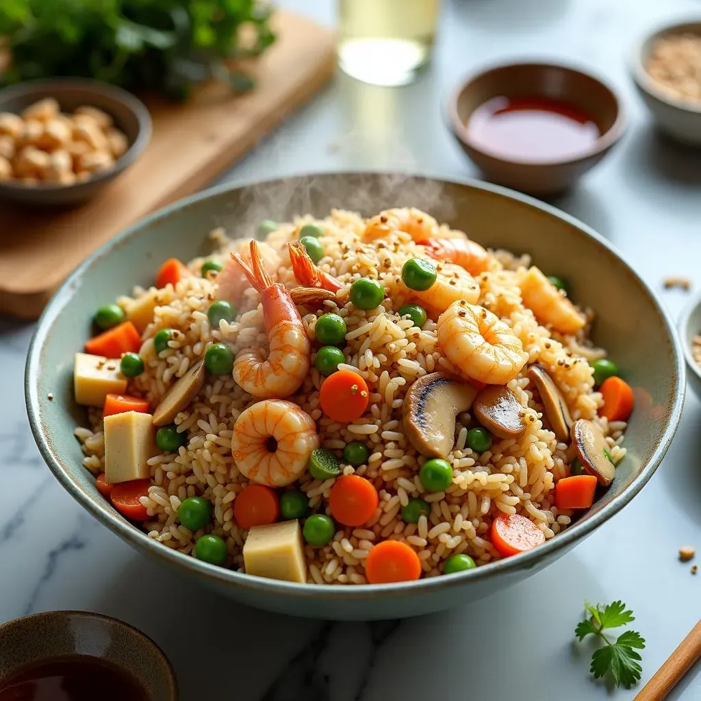 Customizing and Serving Your Traditional Fried Rice