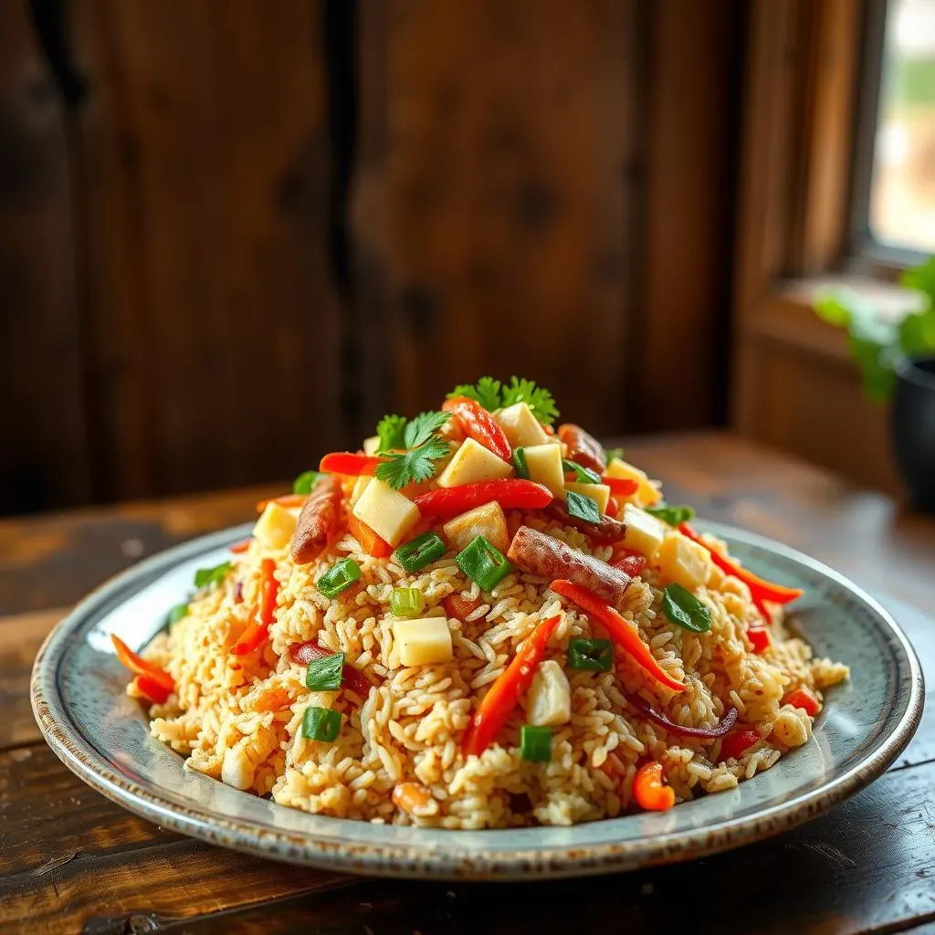 Customizing Your Light Fried Rice & Serving