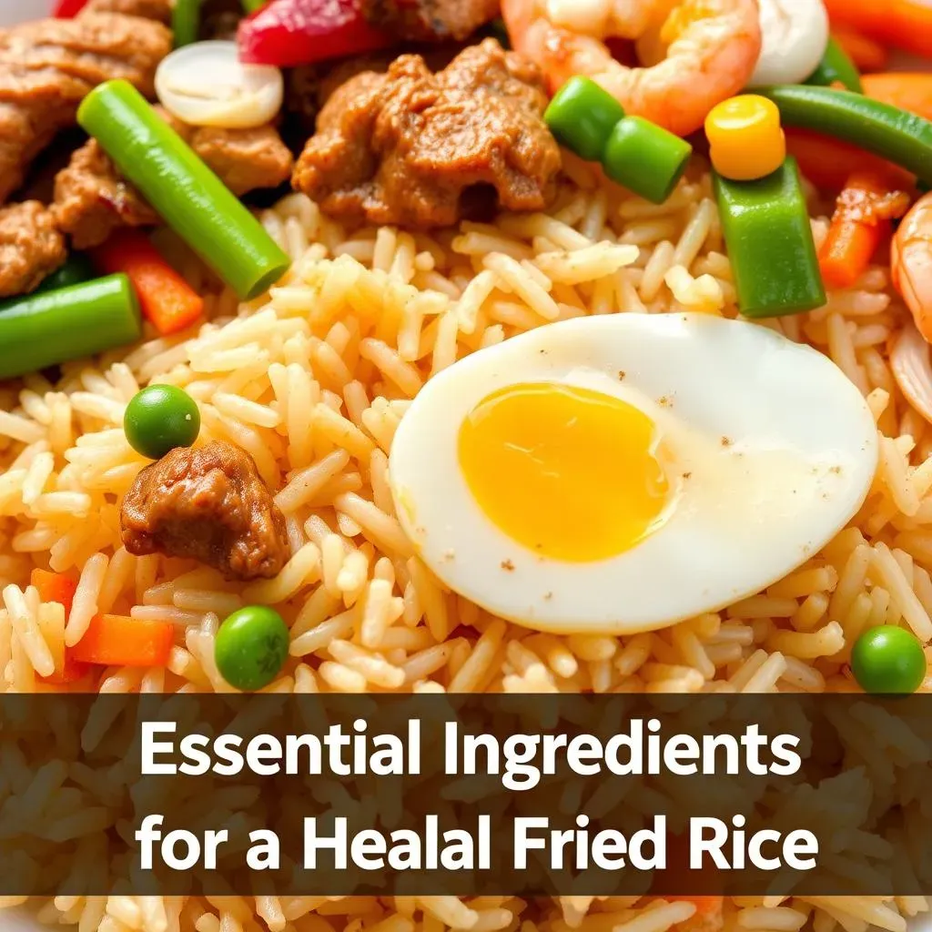 Essential Ingredients for the Best Halal Fried Rice