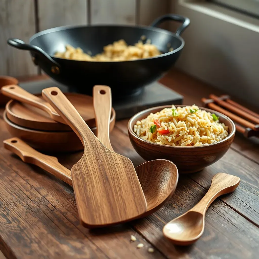 Essential Wooden Accessories Beyond the Spoon for Perfect Fried Rice