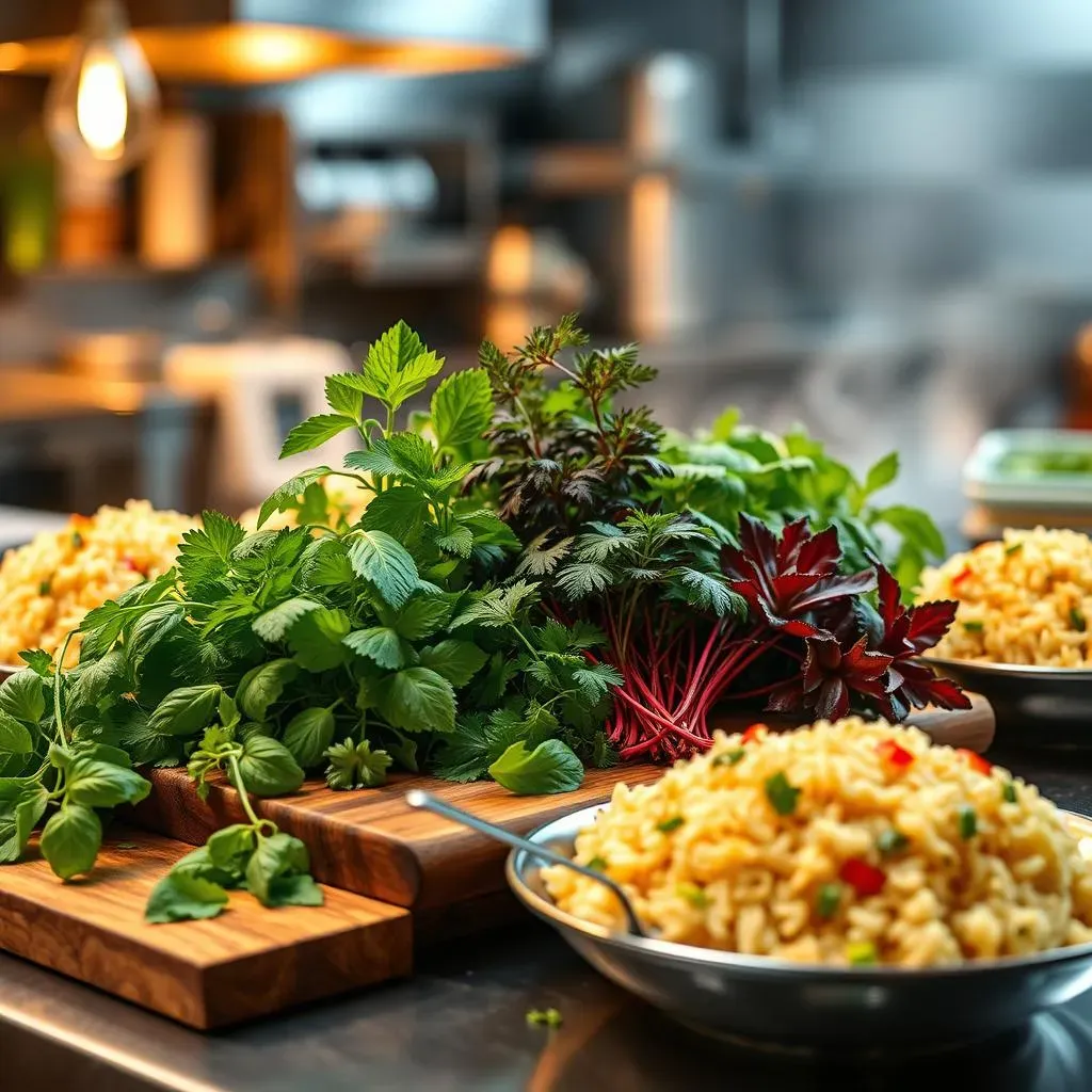 Fresh Herbs: A Flavor Symphony in Your Fried Rice