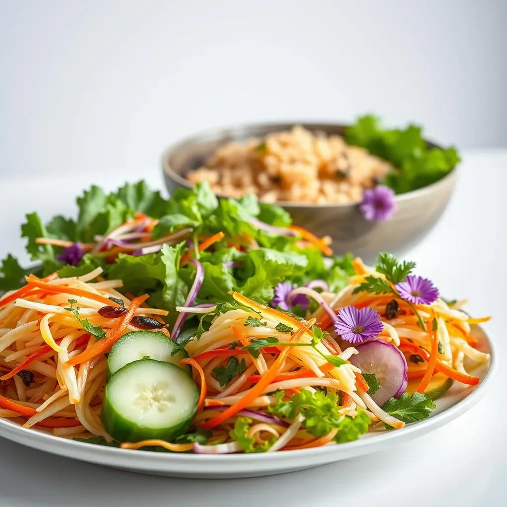 Fresh & Zesty: Salads and Light Bites to Balance Richness