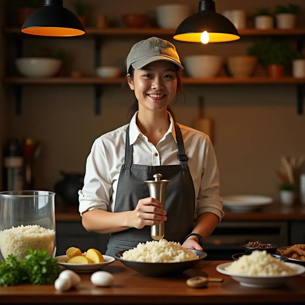 Grinding Techniques for Optimal Fried Rice Texture