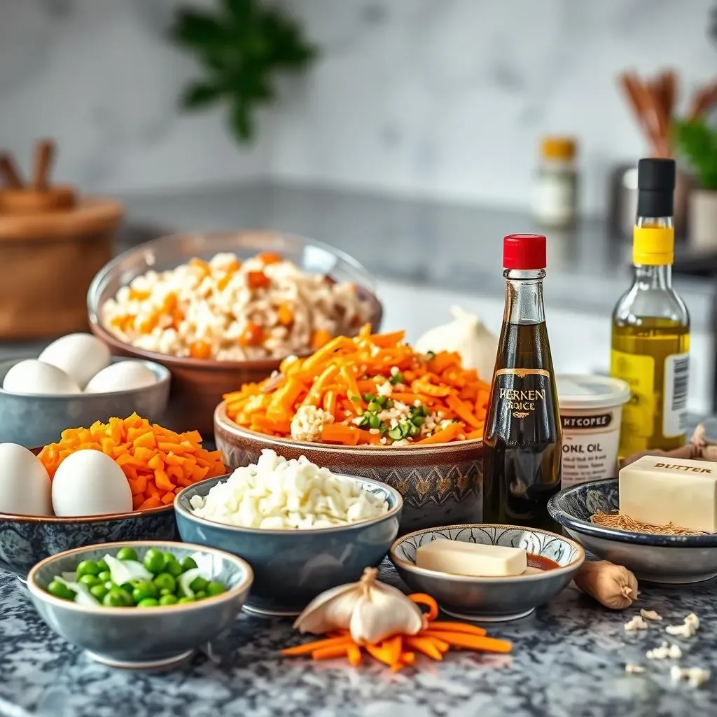 Homemade Fried Rice Ingredients