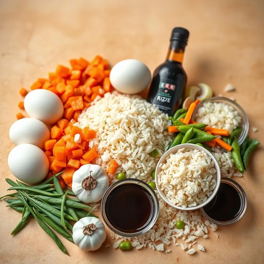 Homemade Fried Rice Ingredients