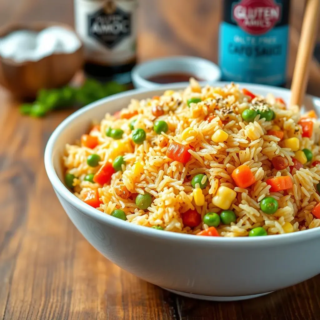 Making Fried Rice GlutenFree and Without Soy Sauce