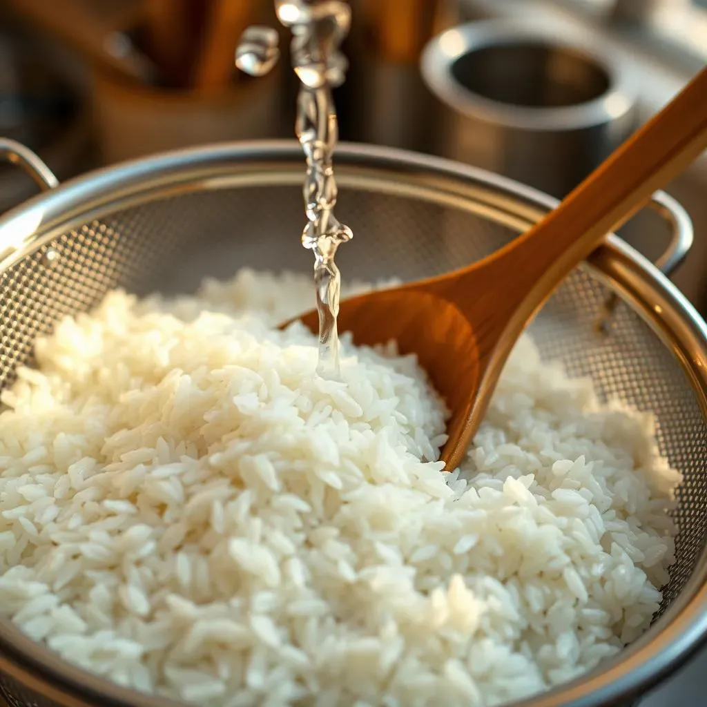 Mastering the Rinse: Techniques for Perfect Fried Rice with Your Strainer