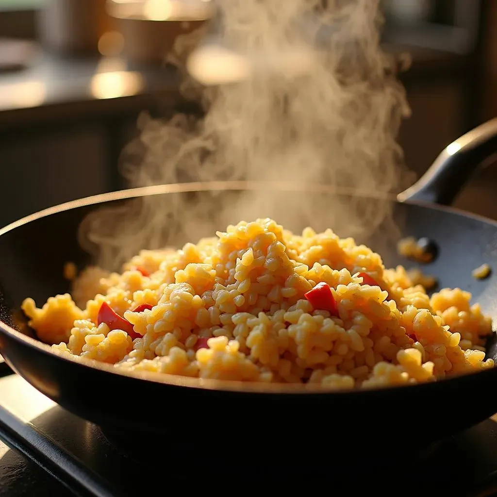 Mastering the StirFrying Procedure for Traditional Fried Rice