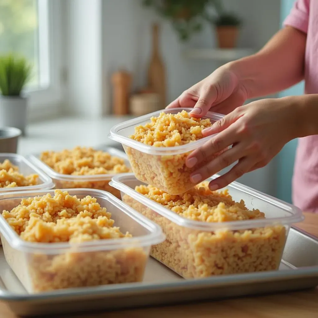 Preparing Your Fried Rice for Freezing