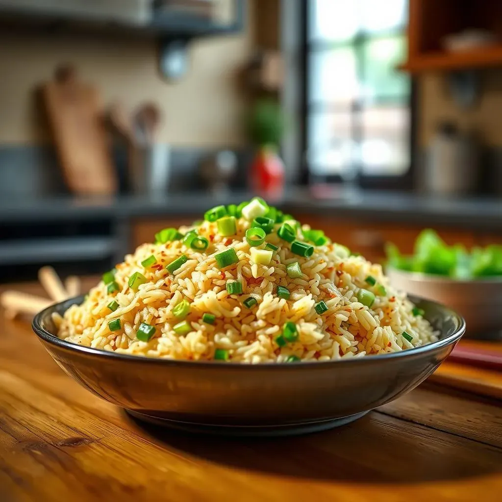 Serving and Variations: Taking Your Microwave Fried Rice to the Next Level