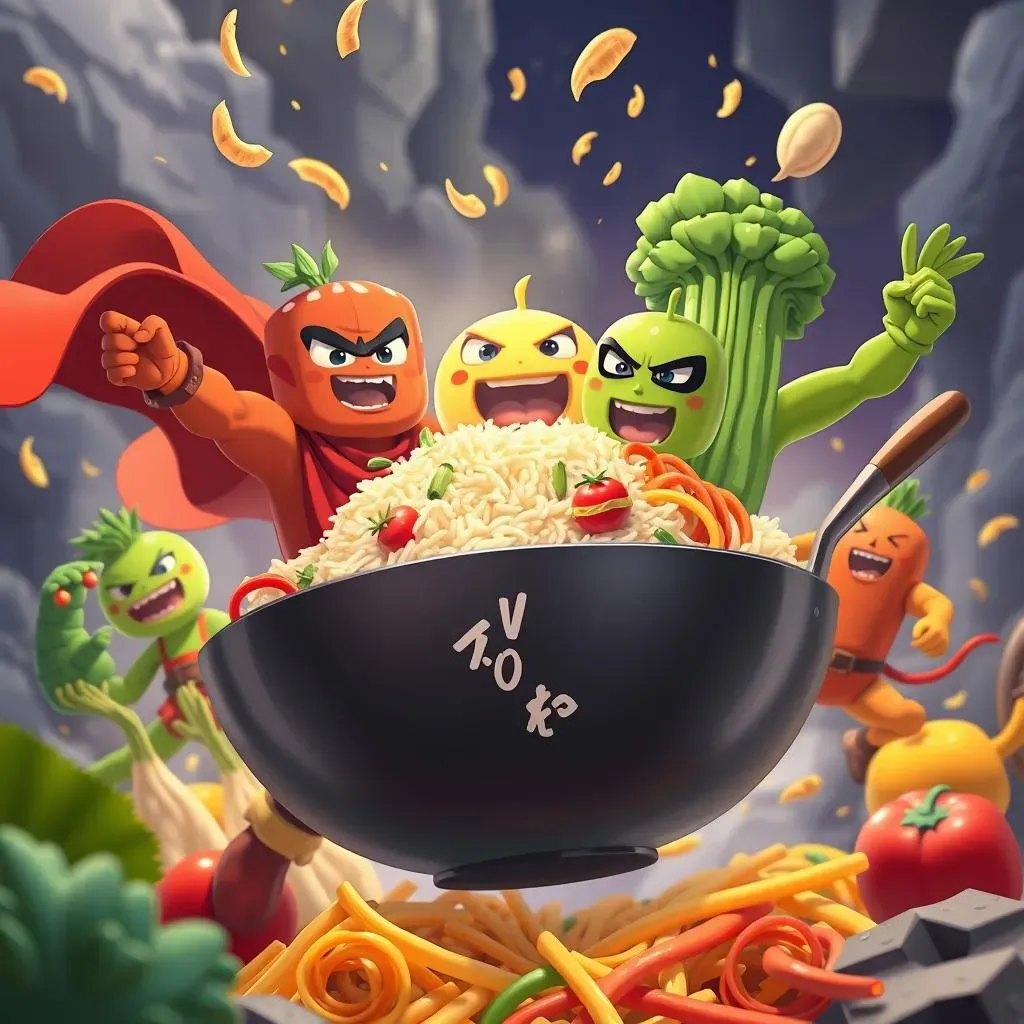 The Veggie AllStars of Fried Rice