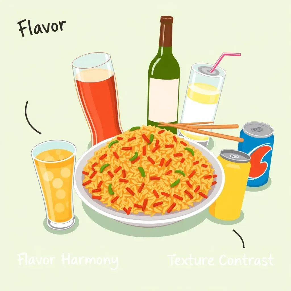 Why Your Drink Choice Matters With Fried Rice